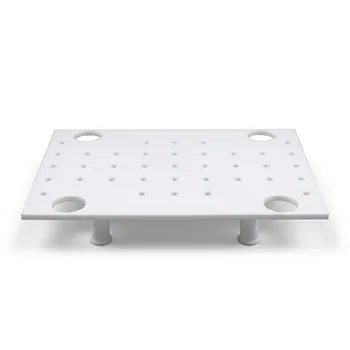 Manguito de Aislamiento Térmico Antiquemaduras PTFE Pies de Soporte para Placas Calientes Protección para Encimeras de Laboratorio Barrera Térmica Personalizable