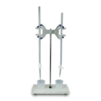 Bureta de PTFE y PFA de alta pureza: Equipo de titulación reutilizable para laboratorio, resistente a ácidos y bases, translúcida