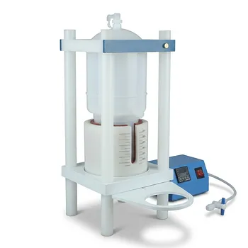 Sistema de Mantenimiento y Reacondicionamiento de Purificador de Ácidos de PFA de Alta Pureza con Camisa Calefactora de Silicona y Caja de Control de Temperatura Digital
