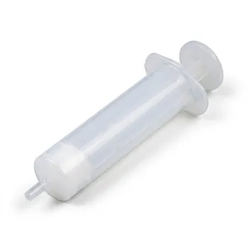 Jeringa de PFA de alta pureza de 10 ml, unidad de muestreo de fluoropolímero translúcido resistente a la corrosión para análisis de trazas