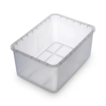 Tanque Rectangular de Laboratorio de PFA de Alta Pureza, Baño de Limpieza Ácida Resistente a la Corrosión para Procesamiento de Obleas de Silicio y Análisis de Trazas