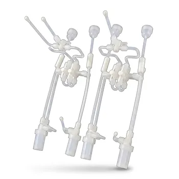 Sistema de evaporación por purga de nitrógeno PFA de alta pureza, dispositivo de concentración de muestras resistente a la corrosión con válvulas PFA integradas y colectores multiposición personalizables