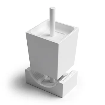 Portaobleas circular de PTFE de 6 pulgadas, cesta de limpieza semiconductora resistente a ácidos y álcalis, personalizable
