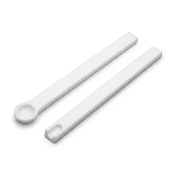 Cuchara de Muestreo de PTFE Resistente a la Corrosión para el Manejo de Reactivos de Polvo Sólido de Alta Pureza y Transferencia Química de Laboratorio