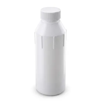Botella de almacenamiento de reactivos de PTFE de alta pureza. Recipiente de material virgen de bajo fondo de plástico Teflon resistente a productos químicos