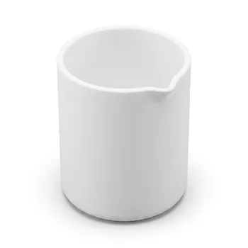 Vaso de precipitado de PTFE espesado personalizado 3000ml para calentamiento en placa caliente, alta temperatura y resistente a la deformación, material de laboratorio de fluoropolímero