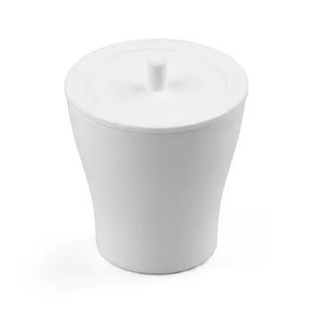 Crisol de fluoropolímero de alta pureza 30ml PTFE resistente a la corrosión con compatibilidad para bloque de calentamiento de grafito