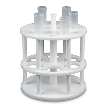 Soportes para Microcolumnas de PFA Personalizados y Accesorios de Laboratorio de PTFE Mecanizados Resistentes a la Corrosión y de Bajo Fondo