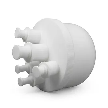 Matraz de PTFE de Múltiples Cuellos Personalizado para Ingeniería Química y Aplicaciones de Síntesis de Laboratorio de Alta Pureza