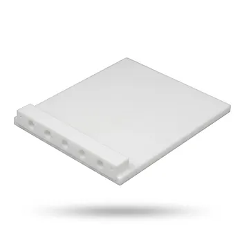 Cestas de limpieza de obleas PTFE personalizadas, portadores de obleas de silicio para semiconductores, casetes de fluoropolímero de bajo fondo