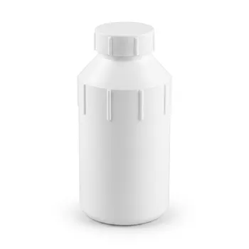 Botella de reacción de reactivo de boca ancha de PTFE personalizada, resistente a la corrosión, a alta temperatura, de gran capacidad, de cuerpo recto, para laboratorio