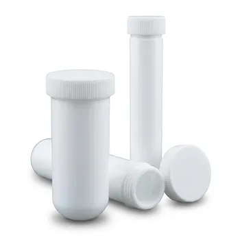 Recipiente de digestión de PTFE personalizado, vial de muestra, tubo de ensayo de pared recta, alta temperatura y bajo fondo