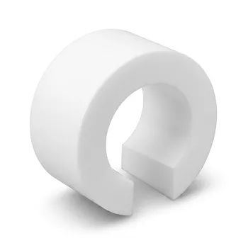 Soporte personalizado de PTFE para manipulación de obleas, resistente a la corrosión, para procesamiento de polisilicio semiconductor