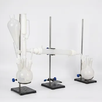 Sistema de reacción de condensación a presión constante de PFA de alta pureza, material PTFE resistente a ácidos y altas temperaturas, material de laboratorio personalizable