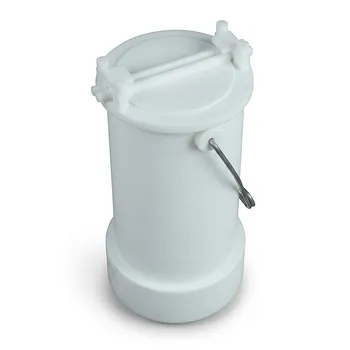 Cubo de Muestreo de Aguas Subterráneas de PTFE Personalizado, Resistente a la Corrosión, Desmontable, de Fluoropolímero para Análisis de Trazas