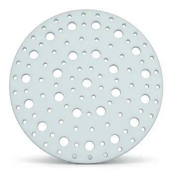 Separador aislante de TFM resistente a alta temperatura y placa de deflexión de PTFE de laboratorio ultra limpia con tamaño de poro y configuración de orificios personalizables
