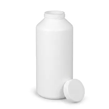 Botella de reactivo de PTFE de 2L de alta pureza Recipiente de extracción de fluoropolímero de fondo bajo de tamaño personalizado