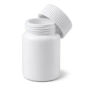 Tubo de Digestión de PTFE Resistente a la Corrosión, Frasco Tubular Blanco Opaco para Preparación de Muestras de Minerales Geológicos, Vaso de Laboratorio Sellado con Tapa de Rosca