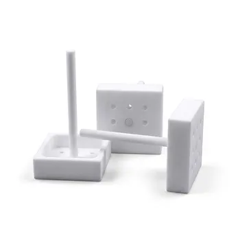 Cesta de flores portadora de obleas de PTFE de alta pureza para procesamiento de silicio resistente a la corrosión, material de laboratorio a medida