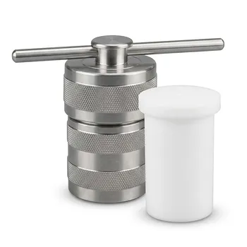 Vasija de Digestión de PTFE de Alta Presión de 5ml para Análisis de Minerales Geológicos, Revestimiento Interno de Digestión de Politetrafluoroetileno TFM Resistente a la Corrosión