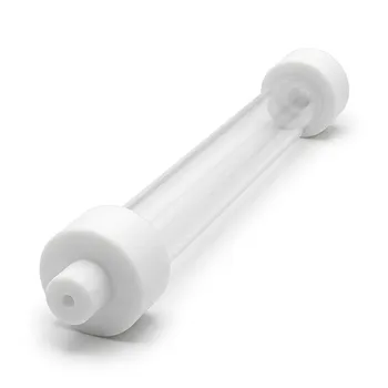 Columna de intercambio iónico de PFA de alta pureza resistente a la corrosión alternativa de vidrio de cromatografía de alta pureza recipiente personalizable