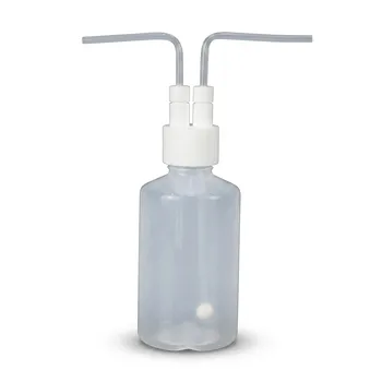 Tapas de botella de reacción personalizadas multipuerto de PTFE, resistentes a la corrosión, alta pureza, cierres de laboratorio GL32 GL45