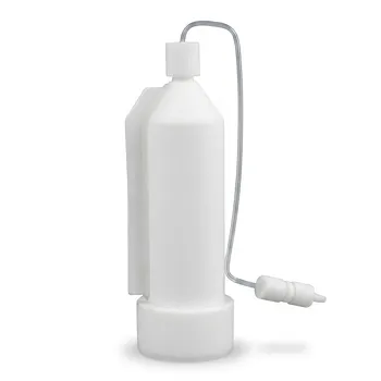Frasco de disolución PTFE personalizado de 50 ml con tubería ultrafina de PFA, resistente a la corrosión y sin lixiviación