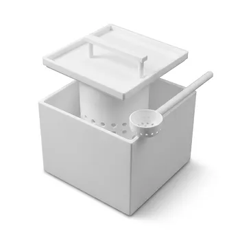 Baño de decapado sin soldaduras con tanque de desbordamiento integrado de PTFE - Lavador de semiconductores personalizado de fluoropolímero