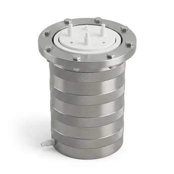 Reactor TFM personalizado de alta presión: Recipiente externo de acero inoxidable, vasija interna de PTFE para síntesis corrosiva