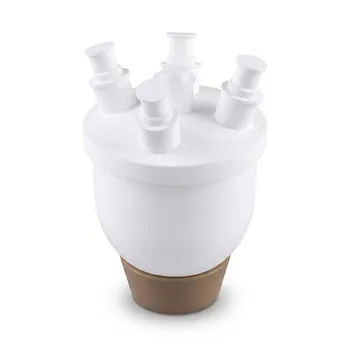 Recipiente de reacción de PTFE personalizable de alto rendimiento y matraz de politetrafluoroetileno resistente a la corrosión para uso en laboratorio químico