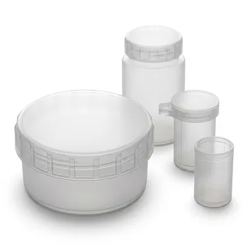 Frasco de reacción PFA resistente a la corrosión, boca ancha, botella de laboratorio de PTFE, recipiente químico de alta pureza