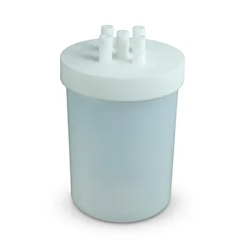 Recipiente de reacción de PFA de alta pureza 4L, tanque de separación de agua y oxígeno para experimentos de electrolisis con membrana de intercambio de protones, componente de fluido de laboratorio personalizable