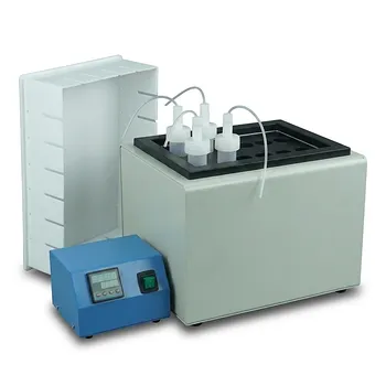 Matraz de destilación de PFA para determinación de alquilmercurio en calidad del agua y aplicaciones de calentamiento en análisis de trazas de laboratorio