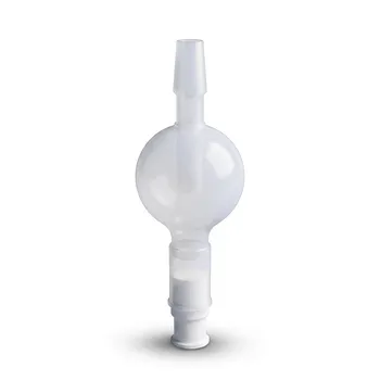 Recipiente amortiguador de laboratorio PFA anti-salpicaduras, resistente a altas temperaturas y al HF, para destilación y análisis de trazas