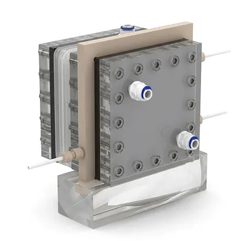 Cellule CDI de désionisation capacitive pour la recherche sur la désalinisation et la purification de l'eau par électrosorption
