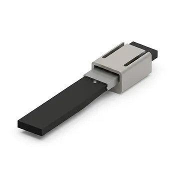 Pince d'échantillon électrochimique en PTFE personnalisée pour feuilles de graphite et carbone vitreux réticulé