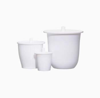 Creusets en PTFE personnalisables pour les applications industrielles et de laboratoire