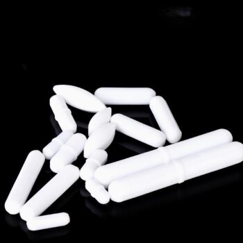 Peças de teflon de PTFE personalizadas Fabricante de barra de agitação magnética de PTFE