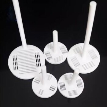 Pièces moulées en PTFE Téflon fabriquées sur mesure pour le nettoyage de verre conducteur ITO FTO de laboratoire Panier à fleurs