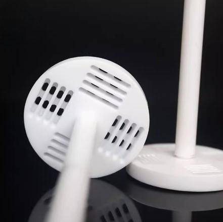 Detailed view of PTFE cleaning rack groove