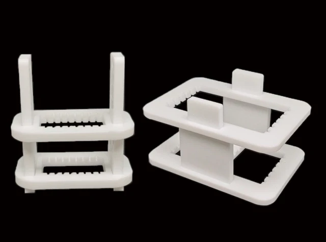 حامل تنظيف الركيزة الزجاجية الموصلة PTFE تفاصيل 1