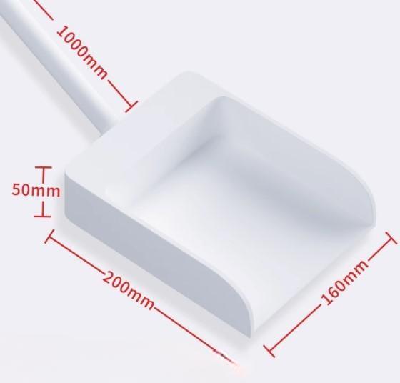 PTFE scraper flat spatula details