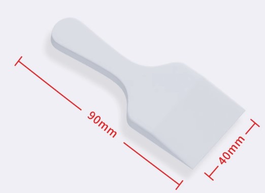 PTFE scraper flat spatula details