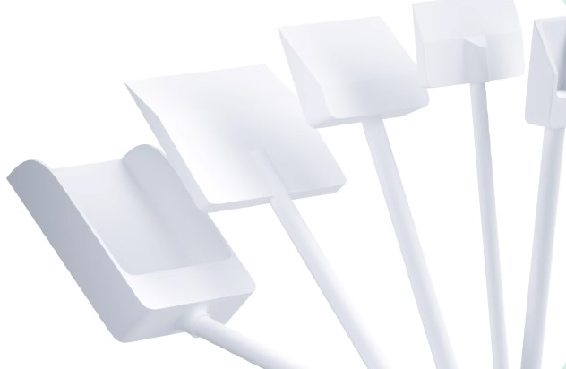 PTFE scraper flat spatula details