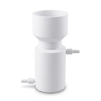 Sistema de filtración al vacío de embudo Buchner de PTFE de alta pureza: Aparato de filtración por succión resistente a la corrosión y con baja traza para laboratorio